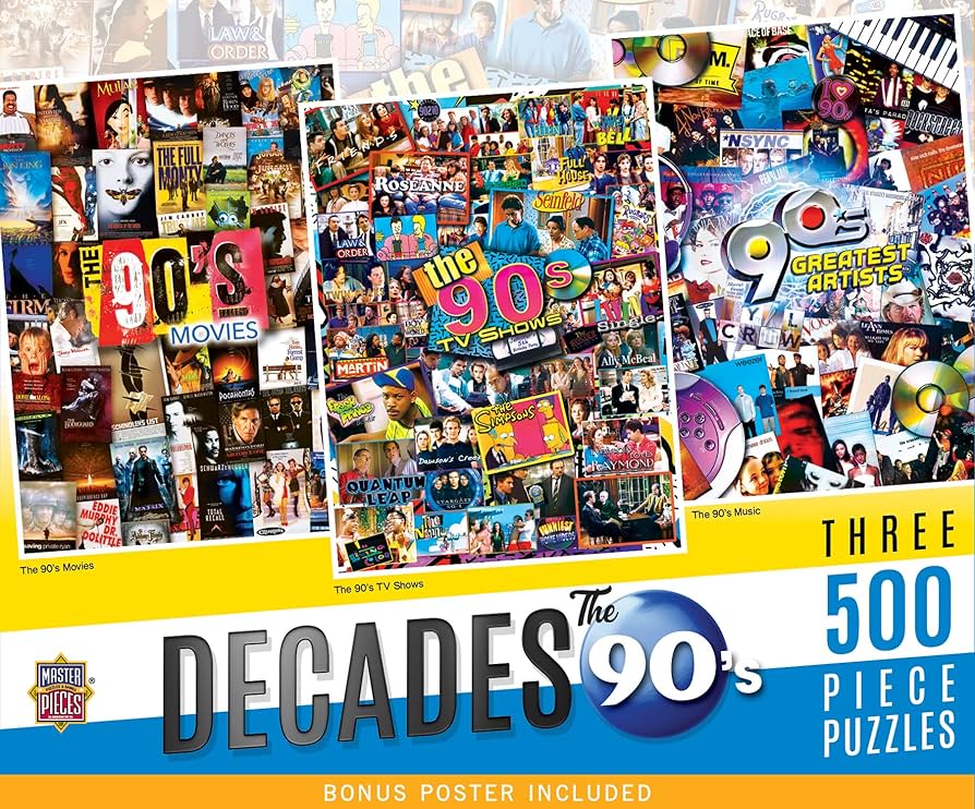 ジグソーパズル 90s Jigsaw puzzle Amazon.com: Ravensburger The 90s 1000 Piece Jigsaw Puzzle